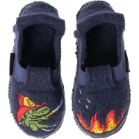 Nanga Little Fireman Kinder Slipper Wolle Feuerwehr EUR 31