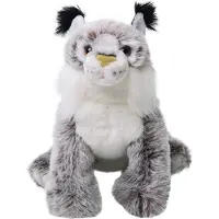 Nature Planet - Kuscheltier - Plan L - Grauer Luchs 22 cm