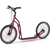 Yedoo Tretroller Steel S2016 Dogscooter Scooter Roller Cityscooter burgund
