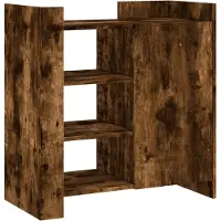 Syfax Sideboard Räuchereiche 73,5x35x75 cm Holzwerkstoff