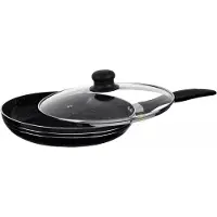 Edenberg Bratpfanne für Induktion EB 768 - 28cm MARMUR + Deckel