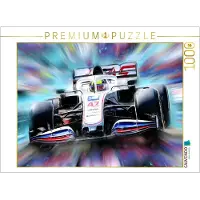 CALVENDO Mick Schumacher unterschrieb beim US-Team Haas einen mehrjährigen Vertrag. - Foto-Puzzle, 1000 Teile, 1000 Stück(e), Fahrzeuge, 14 Jahr(e)