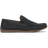 Permani Mädchen Halbschuhe Slip On Damen Elegant Mokassins Loafer Bekir Blau Gr.39