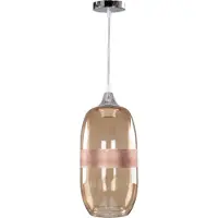 Kayoom Hängeleuchte "Kari 206 in Gelb, ohne Leuchtmittel, LxBxH: 17 x 17 x 36.5 cm", rosa (gelb), H: 36,5cm, 1 Stk., Leuchten, Hängeleuchte