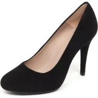 Unisa E6470 decollete donna schwarz SILES scarpe Wildlederschuh Frau