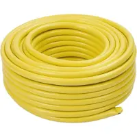 Northix Wetterfester gelber Gartenschlauch, UV-beständig, 1/2 Zoll