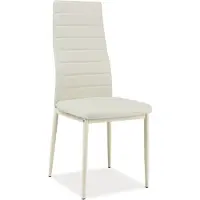 Feldmann-Wohnen Esszimmerstuhl Küchenstuhl Set H-261 creme 4er Set