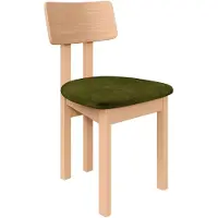 Mirjan 24 Stuhl Divo II, Esszimmerstuhl aus Buchenholz, 47x48x85 cm (Holzfarbe: Artisan, Stofffarbe: Zetta 297)