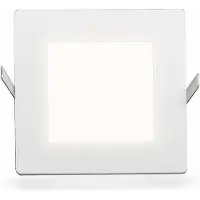Mextronic LED Einbaupanel eckig dimmbar kaltweiß 950LM 15W (W) Ø 152mm