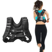 Zerbaco Gewichtsweste 9kg Laufweste Trainingsweste Gewichte Fitnessweste