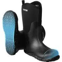 Sweiko Gummistiefel Schutzschuhe Arbeitsstiefel Regenstiefel Größe 12 US