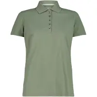 CMP Damen Polo Shirt aus Piqué mit Dry Function grün 50