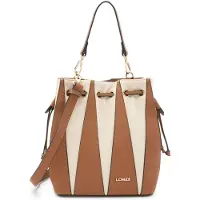 L.credi Handtasche Umhängetasche Raisa Hobo Bag Cognac braun
