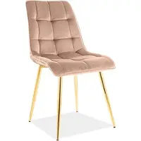 Feldmann-Wohnen Esszimmerstuhl Küchenstuhl Set Chic beige 6er Set