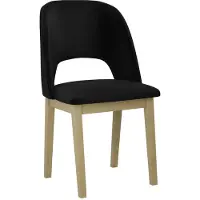 Mirjan 24 Stuhl Monti II, Esszimmerstuhl aus Buchenholz, 45x45x83 cm (Holzfarbe: Sonoma Eiche, Stofffarbe: Kronos 07)