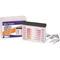 POWERHAUS24 Tester mit 40 Rapid Testtabletten, Chlor & pH-Wert, 20 DPD 1 und 20 Phenol Red