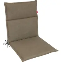 Kettler Herlag Gartenstuhlauflage Niedriglehner Bea 100x50x4,5cm Taupe Wasserabweisend Fleckschutz