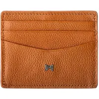 Gentlemen Kartenetui - Kreditkartenetui aus Echtleder mit Münzfach & RFID-Schutz - Slim Wallet Herren - Geldbeutel mit Scheinfach & Tracker-Fach