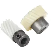 Gistuch 2Pcs Haken Antriebsrad Set Kunststoff Eisen Welle Haushalt Multifunktionale Elektrische Nähmaschine Teile