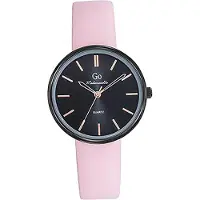 Go Girl Only Girl Only Leder Damen Uhr Analog Quarzuhr Armband pink Mademoiselle D2UGO699344