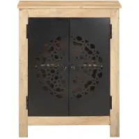 Syfax Sideboard 60x35x75 cm Massivholz Mango
