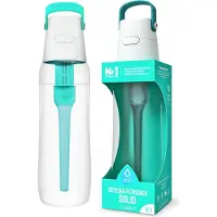 Dafi Solid Filterflasche 0,7 L Mint Türkis für Wasser und den täglichen Gebrauch