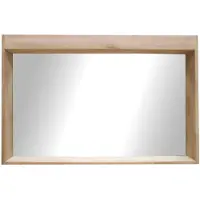 Lestix International Spiegel Septimia mit Ablage Teak Massivholz - Breite vom Spiegel: 105 cm