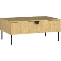 Lomadox Couchtisch in Eiche MOLONG-166