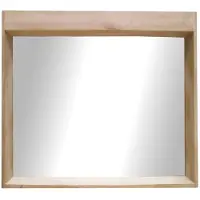 Lestix International Spiegel Septimia mit Ablage Teak Massivholz - Breite vom Spiegel: 80 cm