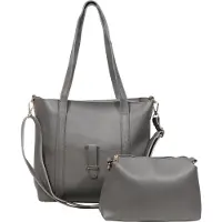 Cham Cham Damen Taschen-Set, Handtasche/ Schultertasche aus Kunstlederion