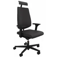 Sedus Black Dot bd-103, Bürostuhl, Vollpolster, hohe Rückenlehne, Fix & Fertig Edition, Schnelllieferprogramm (Premium, Schwarz)