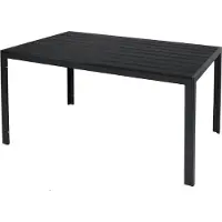 Mojawo Gartentisch Beistelltisch Esstisch Balkontisch Non-Wood Aluminium