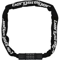 Bergsteiger Fahrrad Kettenschloss, Fahrradschloss, Kette 1000 mm / 5,5 mm Stahl, 5-stelliges Zahlenschloss, Original Fahrrad-Zubehör