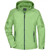James & nicholson - "Rain" Jacke für Damen LT2575 (XL) (Frühjahrsgrün/Marine)