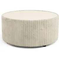Masseno Polster-Couchtisch LINEO 89 cm Kaffetisch für Wohnzimmer Sofatisch Wohnzimmertisch Beige