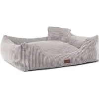 Adgo Oaza Hundebett mit Rand, Haustierbett, Bett, Bodenbett, Hundekissen, Hundesofa, Katzenbett, Hundekörbchen, Hundecouch