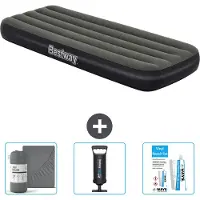 Bestway Luftmatratze – 1 Person – 76 x 185 x 25 cm – Grün – im Lieferumfang enthalten Zubehör