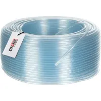 STEIGNER Benzinschlauch Wasserschlauch PVC Schlauch Transparent, Durchmesser: 8-12 mm, Länge: 25 m, SBS-13-25