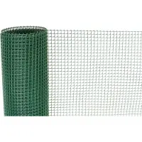 STREND PRO Geflecht ECONOMY 5, 1000/10x10 mm, quadratisches Muster, 300g/m2, grün, Vollkunststoff, Packung 10 m