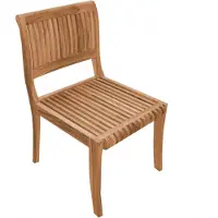 Lestix International Teak Gartenstuhl Cremona - ohne Auflage