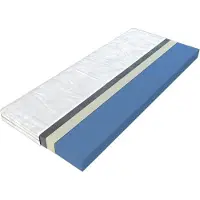 CasaDolce Matratze PROVIDENCE PLUS, 180x200 cm, H1-Härte, Blau, Weiß