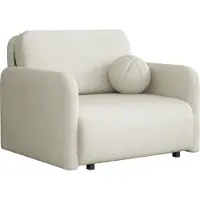 Mirjan 24 Sofa Viva Sun I, Schlafsofa mit Schlaffunktion und Bettkasten, 1-Sitzer (Farbe: Coral 15)