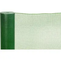 STREND PRO Geflecht ECONOMY 1, 1000/05x05 mm, quadratisches Muster, 300g/m2, grün, Vollkunststoff, Packung 25 m – Kunststoffgitter