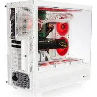 Alpha38 IT Gaming High End PC Weiß mit AMD Ryzen 5500 CPU | Nvidia GeForce RTX 5060 8 GB | 64 GB RAM DDR4 | 1 TB NVMe M.2 SSD | mit Wasserkühlung Windows 11 Pro