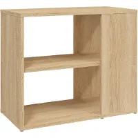 Syfax Beistelltisch Sonoma-Eiche 60x30x50 cm Holzwerkstoff