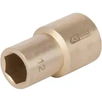 Ks Tools BRONZEplus Stecknuss 1/2" 6-kant 25 mm - 963.1223