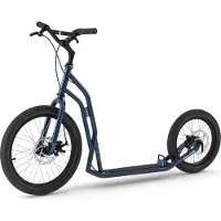 Yedoo Tretroller Steel S2016 Disc mit Scheibenbremse Scooter Cityscooter blau