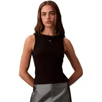 Calvin Klein Top LV047C201G Schwarz Slim Fit 34
