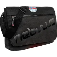 Nebulus Messenger Bag, Umhängetasche MARYLAND, Umhängetasche , Schultertasche , P6090 - Uni, schwarz-schwar, onesize