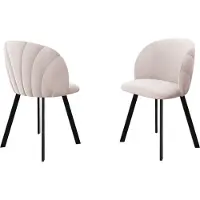 Mirjan 24 Esszimmerstuhl K99, Esszimmer Kollektion, Beine aus Metall, Polsterstuhl (Farbe: Royal Velvet 16)